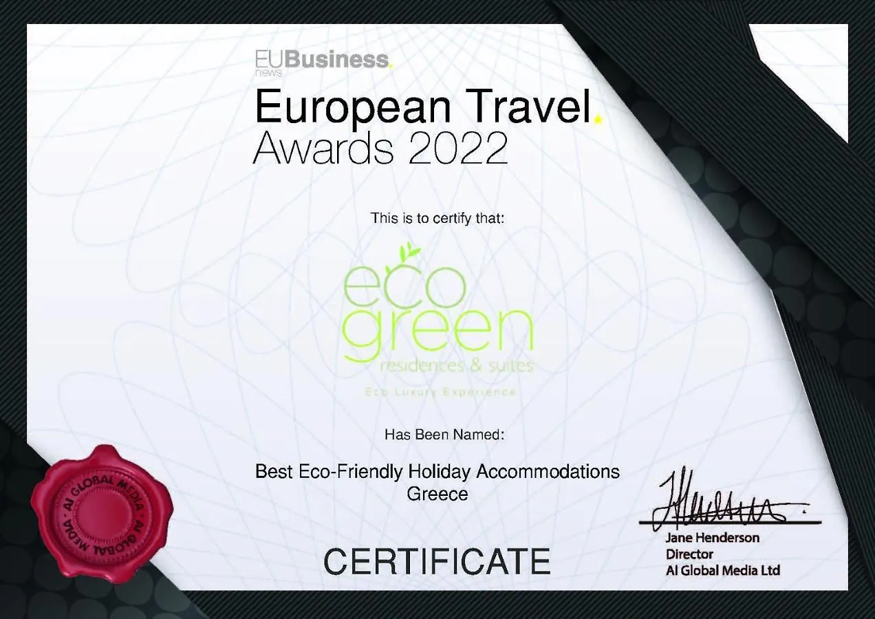 Eco Green Residences & Suites Торони 4*,  Греция